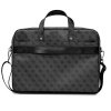 Guess Torba GUCB15P4TK 16 czarny/black Saffiano 4G Triangle Logo